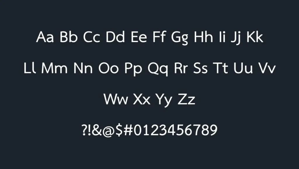 font th sarabun psk
